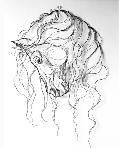 Wire wall hand - ,