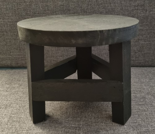 Small black stubby wooden - black,