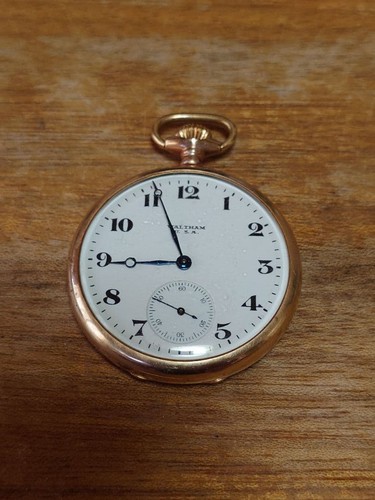 Rare waltham solid gold - rare,