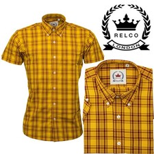 Relco Men's Mustard & Oxblood