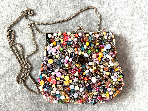 Multi coloured beaded - multi,