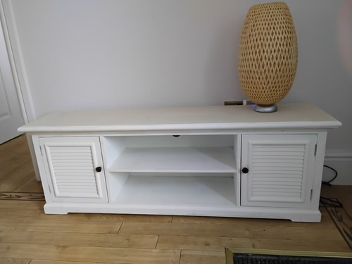 Wood television cabinet - wood, in