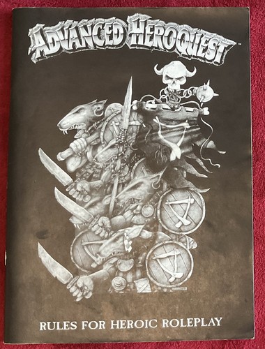 Advanced heroquest rulebook - heroquest,