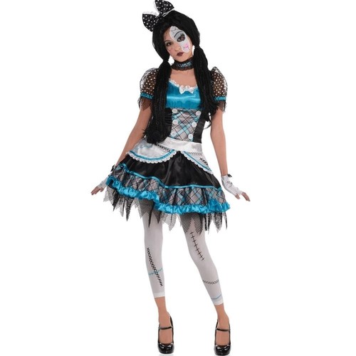 Evil shattered doll - doll, costume