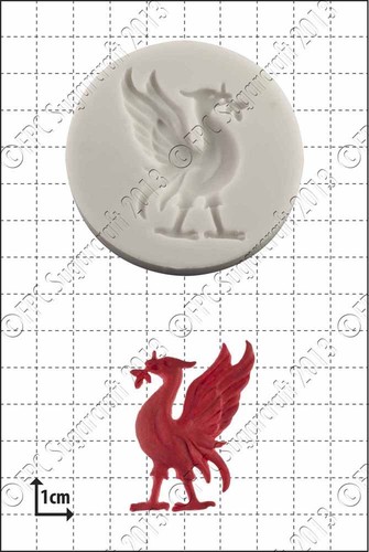Silicone mould liver bird - silicone,