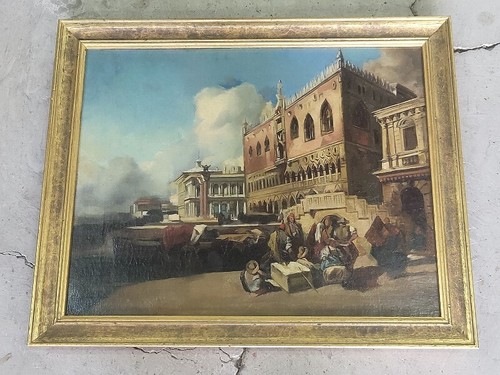 Oil painting canvas - oil,