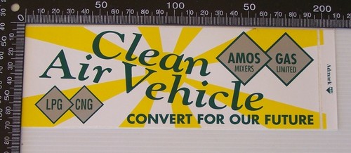 Vintage clean air vehicle lpg - vintage,