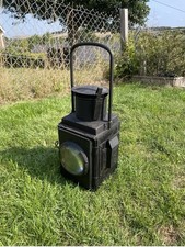 Vintage XL steam Locomotive Front Oil Lamp-British Railways- Collectors Item