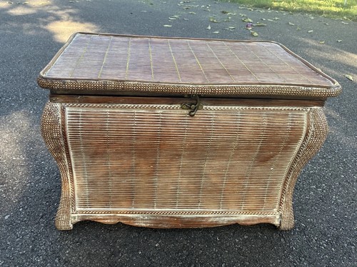 Vintage chinoiserie wicker - vintage,