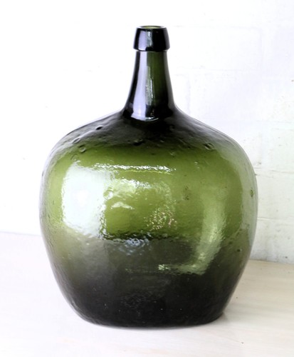 Large antique french green - a,