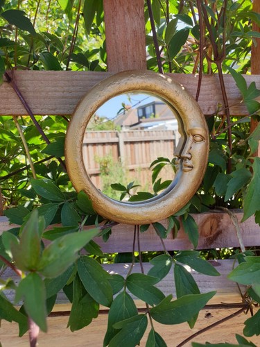 Beautiful resin crescent moon - crescent,