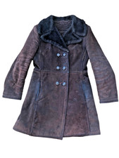 Ladies Vintage Brown Double