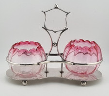 Victorian cranberry glass - cranberry,