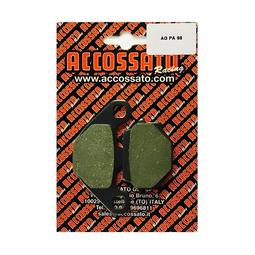 Front recessed brake pads for - recessed,