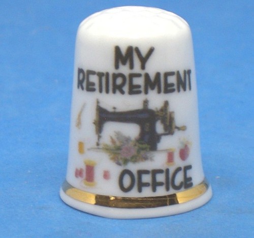 Birchcroft china thimble - china,