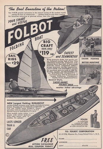 1953 folbot boat sensation of - sensation,