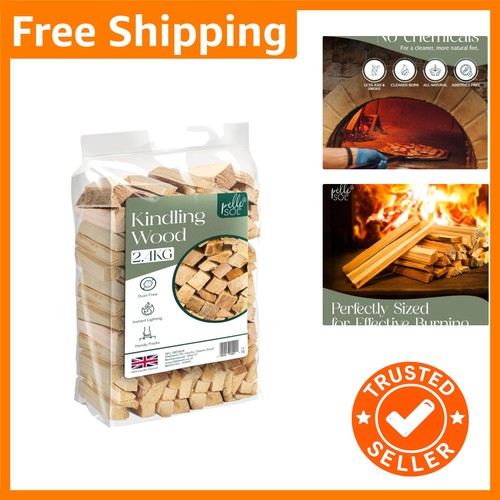 Ready burn 4kg kindling - burn, 2.4kg