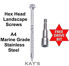HEXAGON HEAD LANDSCAPE SCREWS