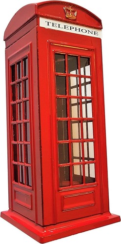 Red phone booth money - phone,