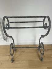 Vintage Towel Dryer Towel Holder Free Standing Metal Stand New
