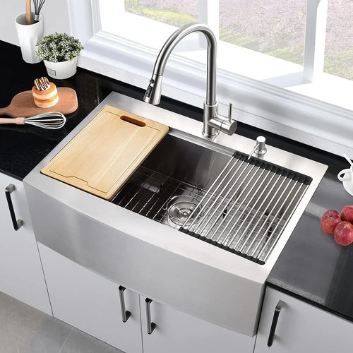 Farmhouse apron sink - 33",