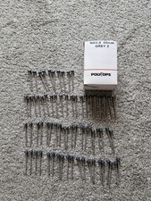 Box Of 70 Polytops Anthracite Grey 10 Gauge Stainless Steel 65mm Nails