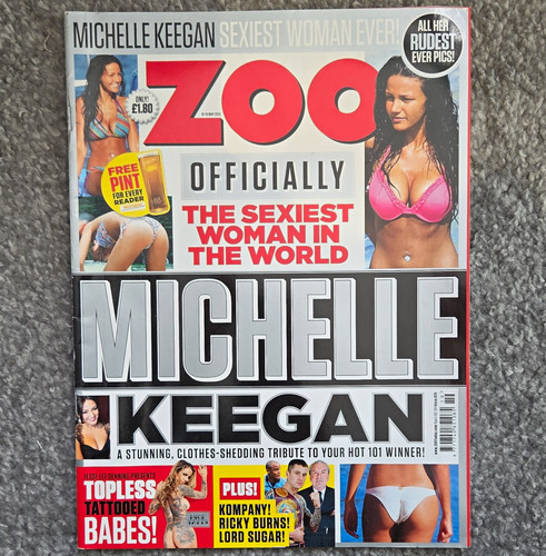 Zoo magazine michelle keegan - michelle,
