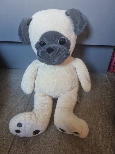 Cream and grey pug - grey,