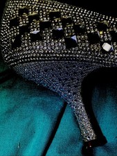 Size 6 Silver Jewelled Bling Heels