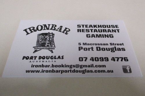 Ironbar restaurant business - ironbar,