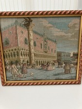 Vintage fine tapestry work - tapestry,