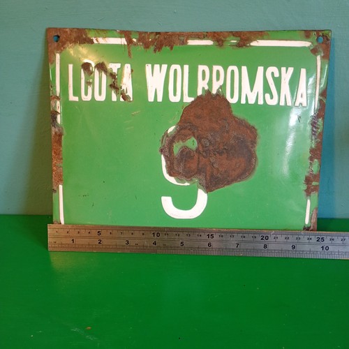 Vintage enamel advertising - vintage,