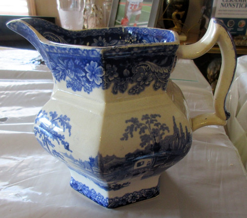 Antique staffordshire pitcher - antique,