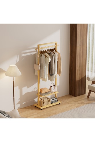 Portable clothes rail rack - rack, on