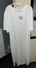 Primark White Dress Knee