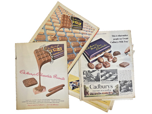 Vintage cadbury advertising - vintage,
