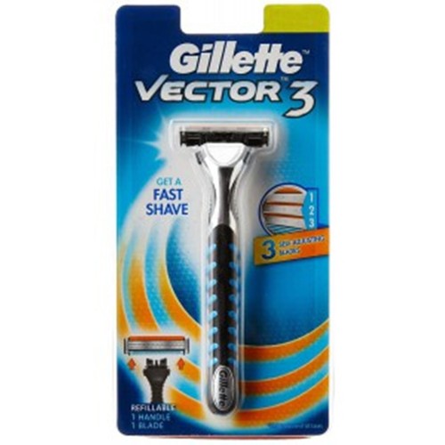 Gillette vector razor handle - vector-3,