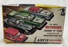 Airfix Motor Racing 1/32 Motorised Jaguar E Type Construction Kit Vintage Boxed