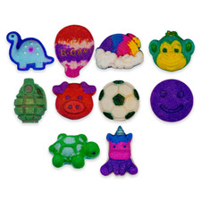 Bath Bomb Fizzer Shaped Luxury Vegan Cruelty Free Various Scents Gift Scentish