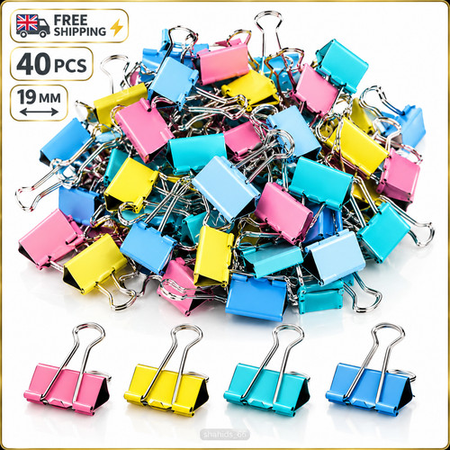 40pcs small 19mm mini foldback - 19mm,