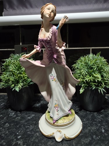 Vintage capodimonte porcelain - vintage,