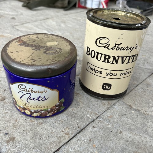 Vintage cadburys tins - cadburys,