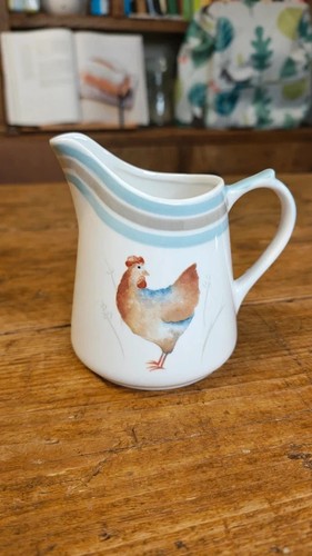 Ceramic chicken jug farmhouse - jug,