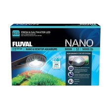 Fluval Nano LED Fish Tank Light Marine Coral Freshwater Plant Lamp 6.5w Stick on