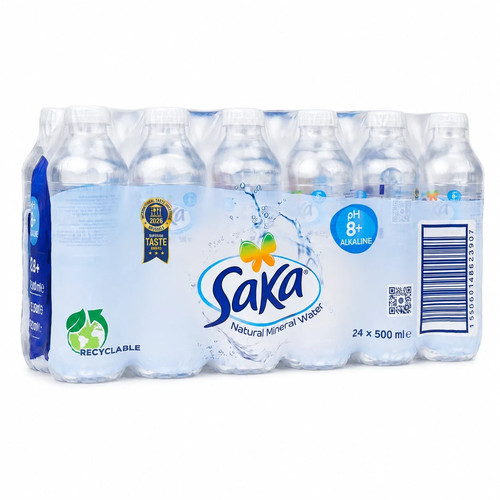 Saka natural mineral water - saka,