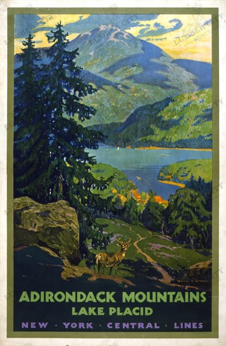Adirondack mountains lake - mountains,