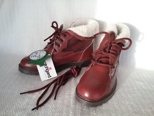 New with Tags Clifford James Ladies Wool Lined & Topped Leather Boots UK Size 4