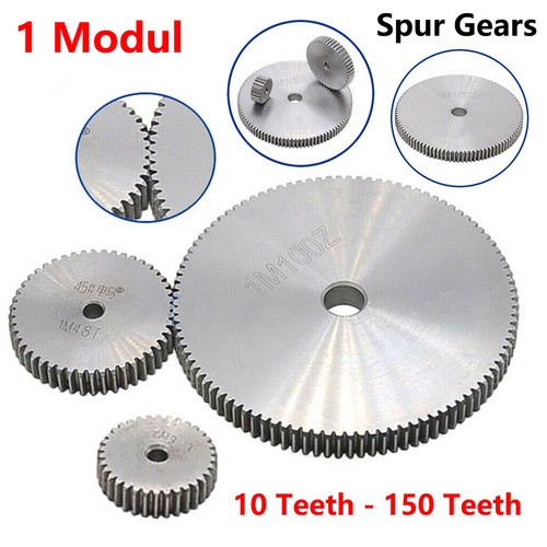1mod steel spur - 1mod, gears