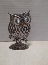 Fossil Owl Jewelry Stand