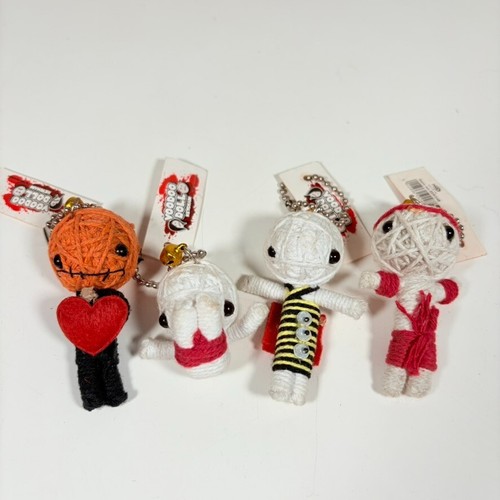 Voodoo doll keyring - voodoo,